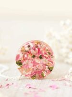 Flower Preservation Wedding Resin Necklace | Keepsake Gift for Bride