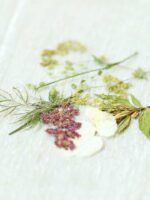 Bridal Bouquet Preservation Necklace – Custom Teardrop Pendant with Your Pressed Flowers