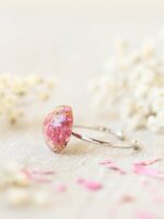 Bouquet Preservation Ring with Real Flowers | Custom Wedding Keepsake Jewelry