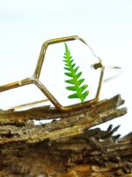Real fern bracelet, Real leaf bracelet, Botanical jewellery, Plant resin jewelry, Real flower bracelet, Nature resin bracelet Forest jewelry