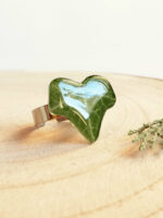 Real leaf ring, Ivy leaf jewelry, Stainless steel ring, Vintage leaf ring, Ivy plant jewelry, Pressed leaf ring, Ivy ring, Real leaf jewelry