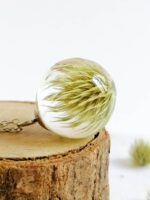 Scottish thistle necklace, Real plant necklace, Botanical necklace, Thistle necklace, Terrarium necklace, Scotland gifts, Thistle jewelry