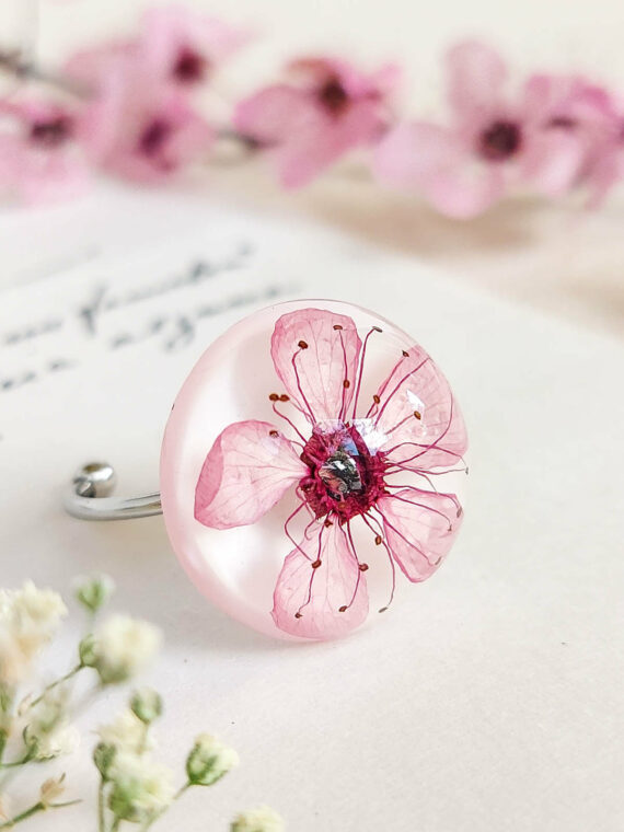 Buy Resin Rose Flowers Ring, Crochet Jewllery, Spring Floral Ring, Flower  Ring, Adjustable Ring, Easter Gifts, Handmade Jewelry, Elegant Ring Online  in India - Etsy
