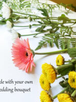 Flower memorial keepsake necklace, Handmade with Dried flower jewelry, Memorial gift for loss, Funeral flower keepsake