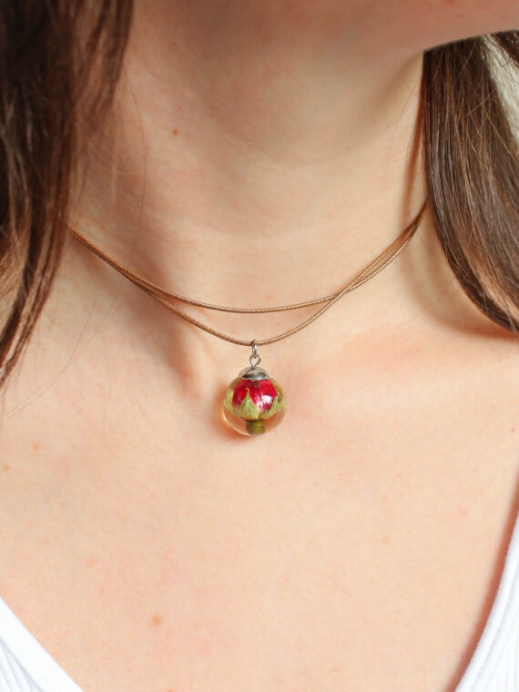 Dainty Rose Flower Necklace Choker - Unique Gifts for Daughter