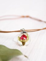 Dainty Rose Flower Necklace Choker - Unique Gifts for Daughter