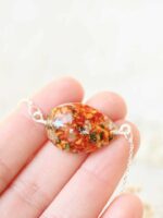 Wedding Flower Preservation Bracelet | Custom Bridal Keepsake with Real Flowers