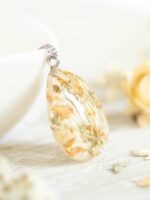 Wedding Flower Preservation Necklace – Custom Jewelry Made with Your Real Bouquet Flowers
