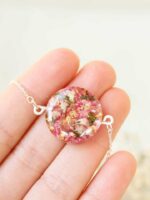 Wedding Bouquet Preservation Bracelet – Custom Resin Jewelry with Your Real Flowers