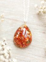 Wedding Bouquet Necklace – Personalized Jewelry with Your Real Flowers