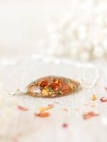 Wedding Flower Preservation Bracelet | Custom Bridal Keepsake with Real Flowers