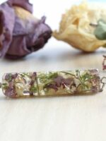 Preserved Flower Wedding Bouquet Necklace – Custom Jewelry with Your Real Flowers