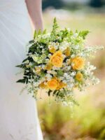 Custom Bouquet Preservation Earrings – Dangle Wedding Flower Keepsake