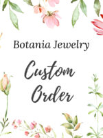 Flower memorial keepsake necklace, Handmade with Dried flower jewelry, Memorial gift for loss, Funeral flower keepsake