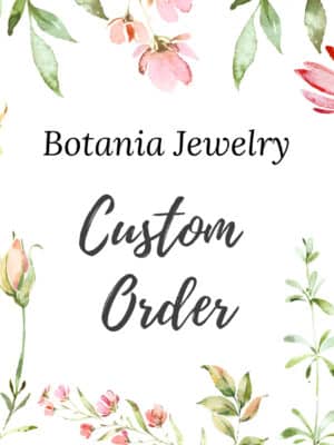 Flower memorial keepsake necklace, Handmade with Dried flower jewelry, Memorial gift for loss, Funeral flower keepsake